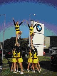 Basta cheerleaders