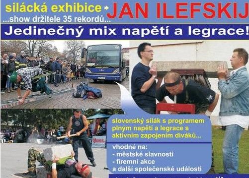 ILEFSKIJ  Jan – silácká exibice