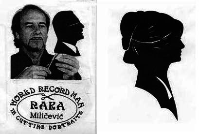 MILIČEVIČ Raka – vystřihování siluet