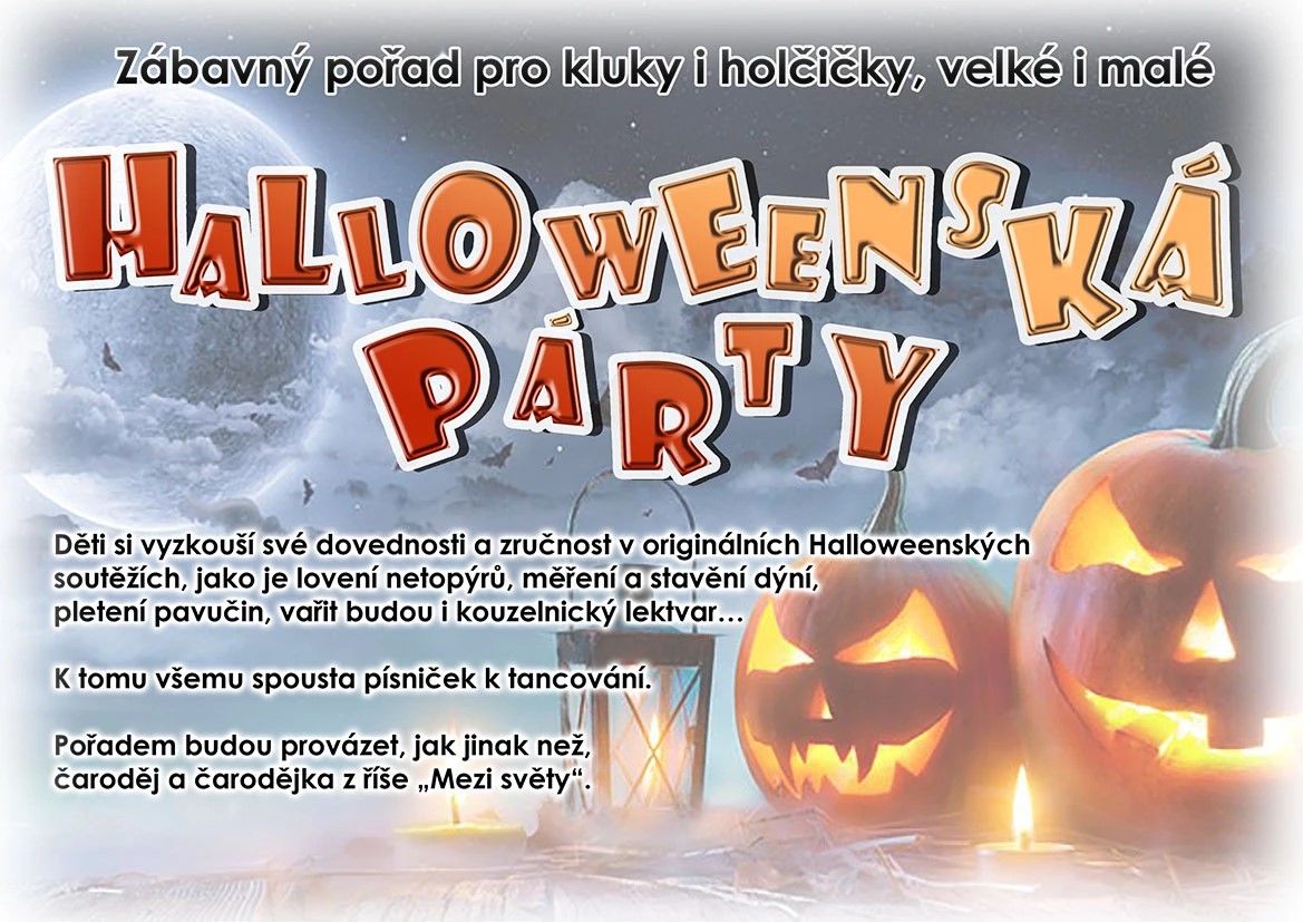 Halloweenská party